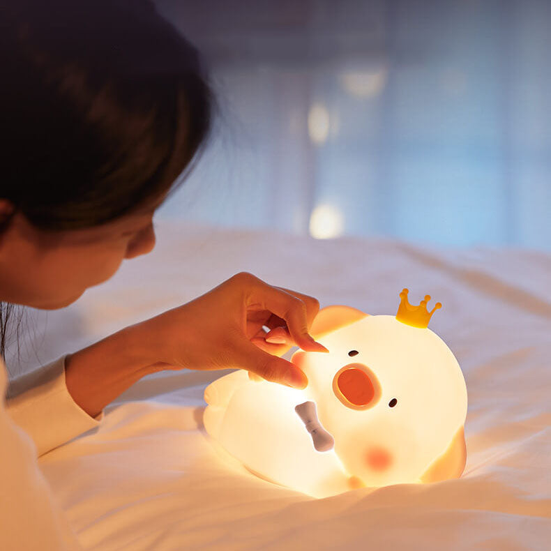 Piggy Silicone LED Night Light