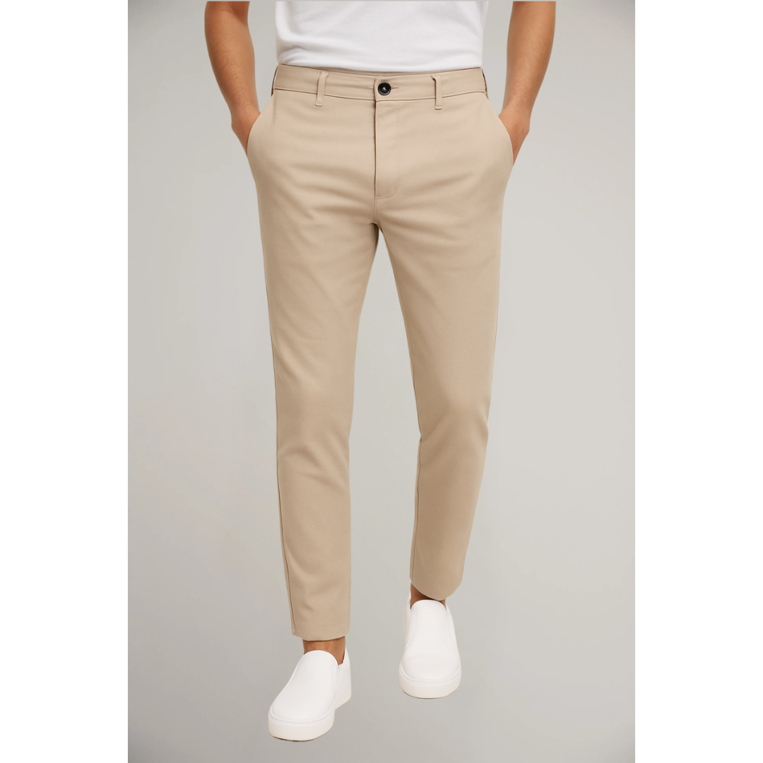 Men’s Smart Casual Tailored Trousers | Slim Fit