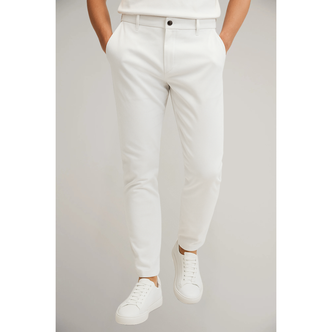 Men’s Smart Casual Tailored Trousers | Slim Fit