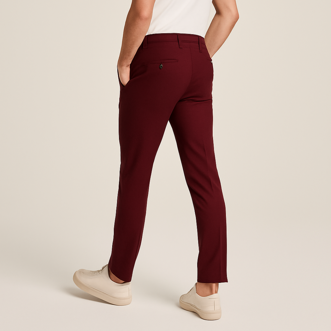 Men’s Smart Casual Tailored Trousers | Slim Fit
