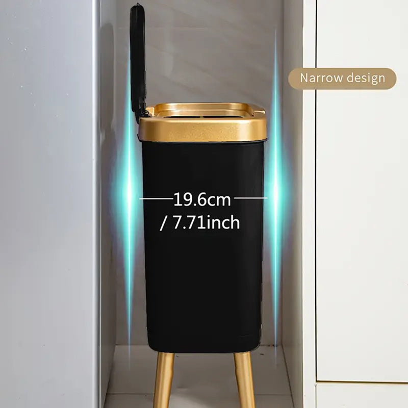 15 L Odour-Sealing Bin with Elevated Legs