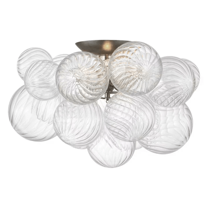 Glass Orb Modern Ceiling Light