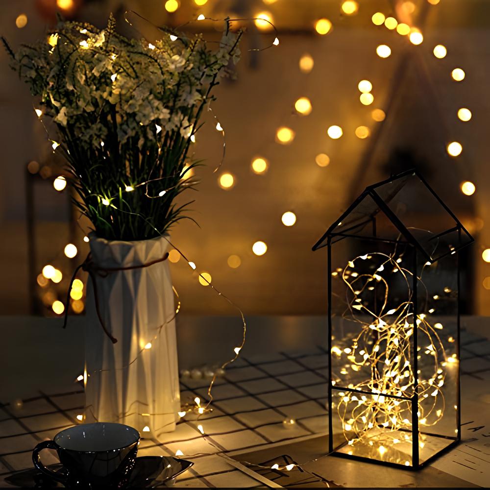 Solar LED Outdoor String Lights