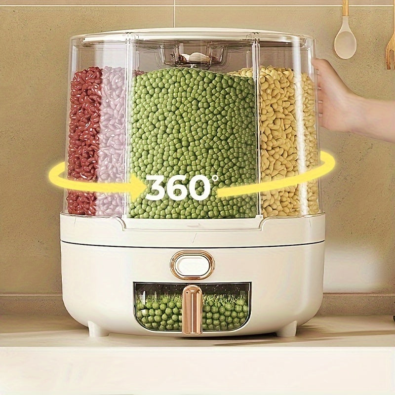 360° Rotating Airtight Food Storage Container