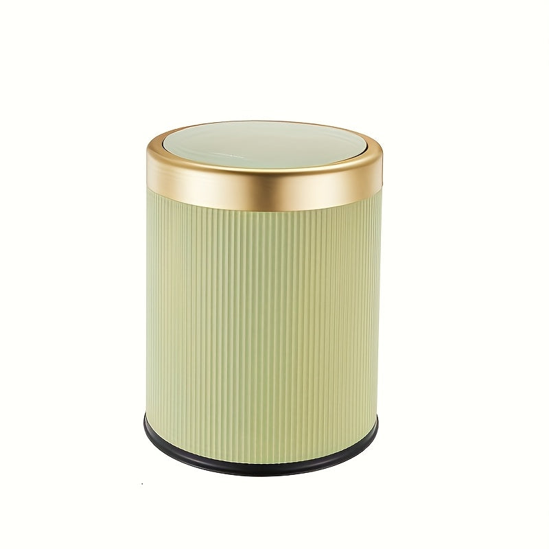 Press-Top Waste Bin with Dual Inner Bucket