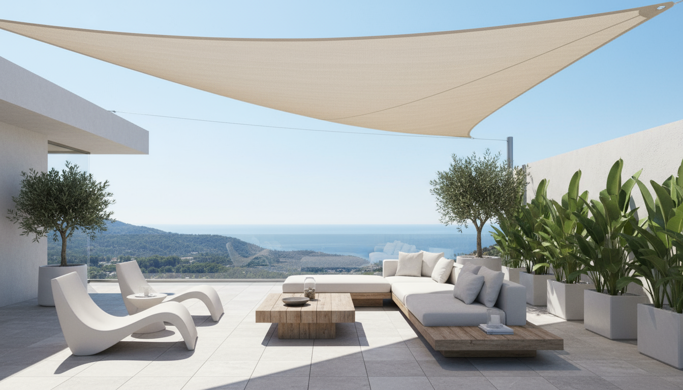 Triangle Waterproof Shade Sail