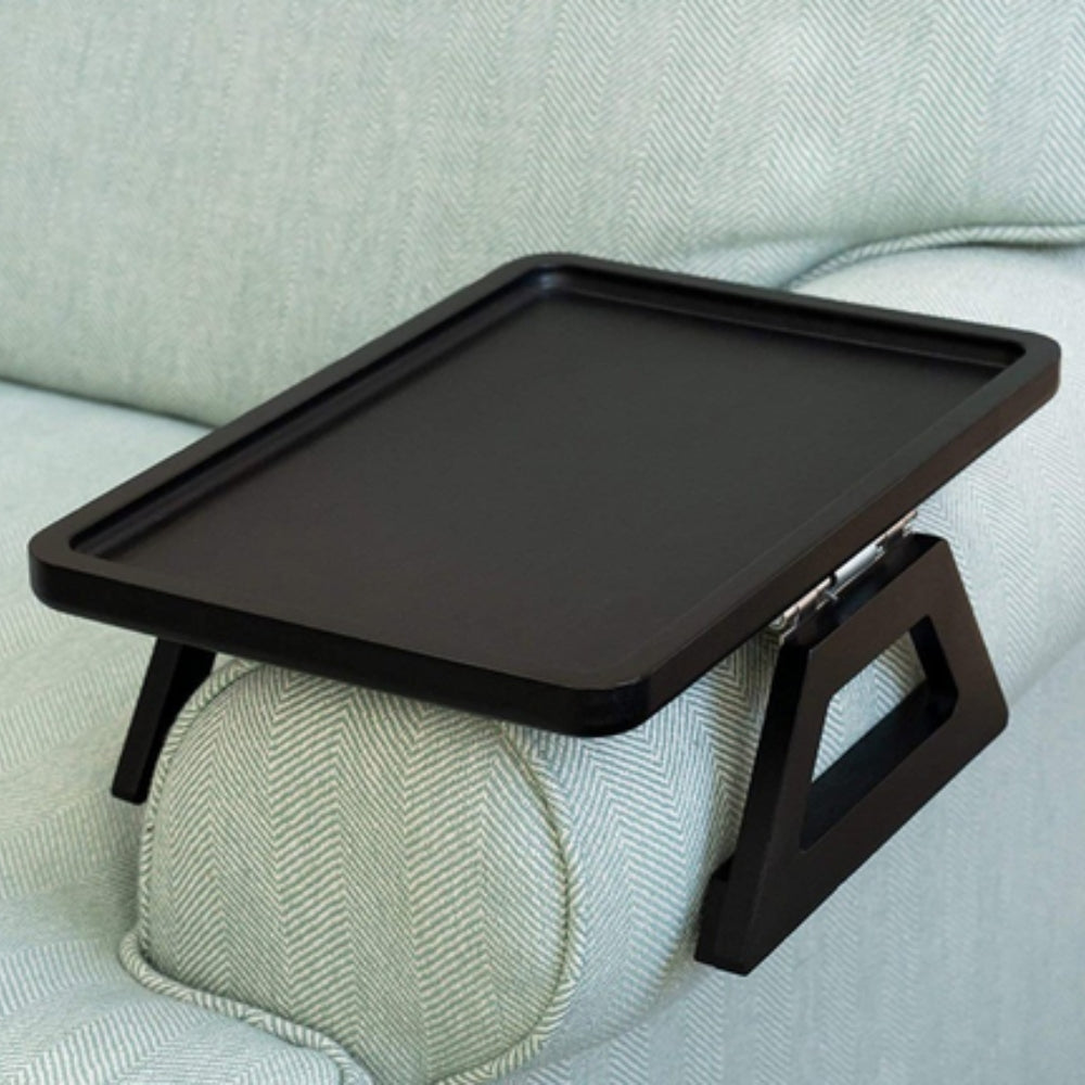 Bamboo Clip-On Armrest Tray