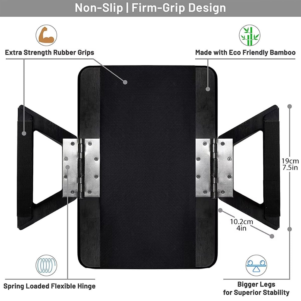 Bamboo Clip-On Armrest Tray