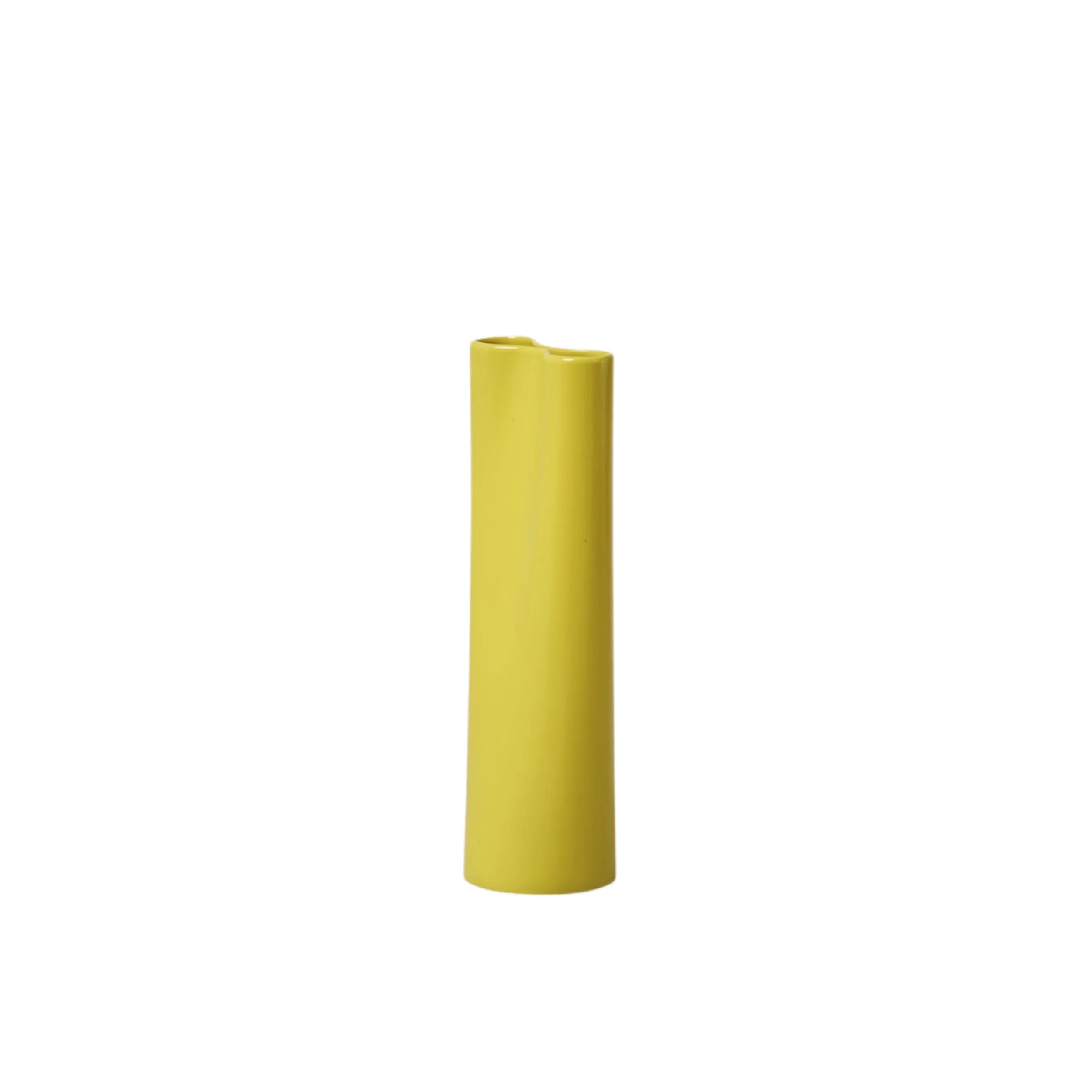 Pinched Ceramic Sculptural Vase