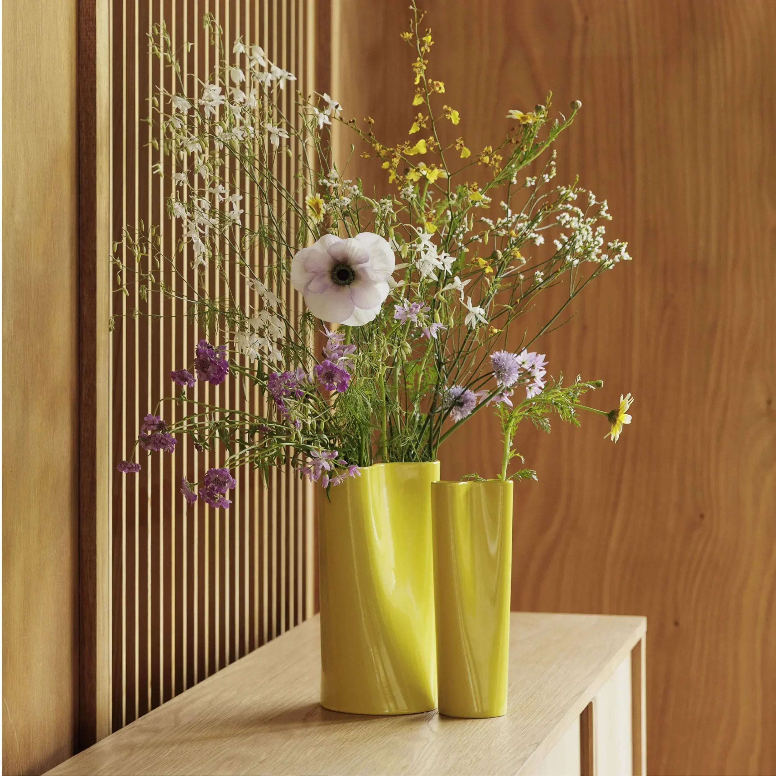 Pinched Ceramic Sculptural Vase