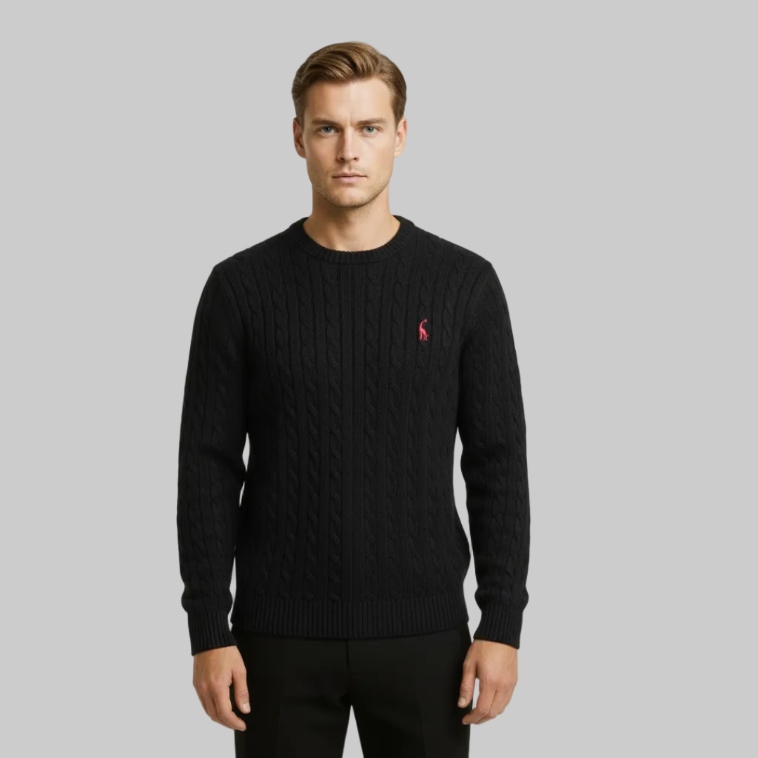 Men's Knitted Sweater | Long