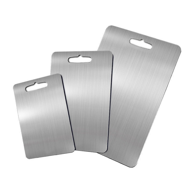 Antibacterial Titanium-Finish Cutting Board