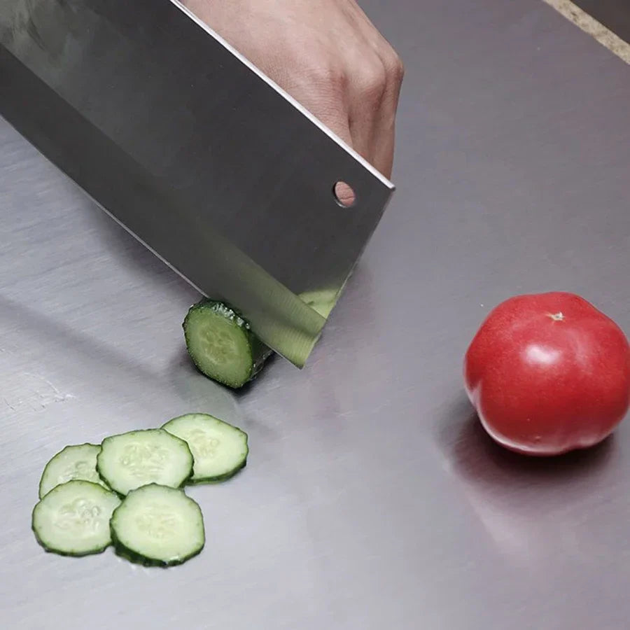 Stainless Steel Double-Sided Chopping Board