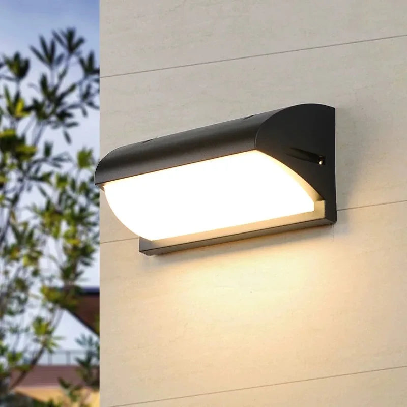 LED Motion Sensor Outdoor Wall Light