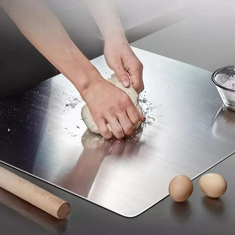 Stainless Steel Double-Sided Chopping Board