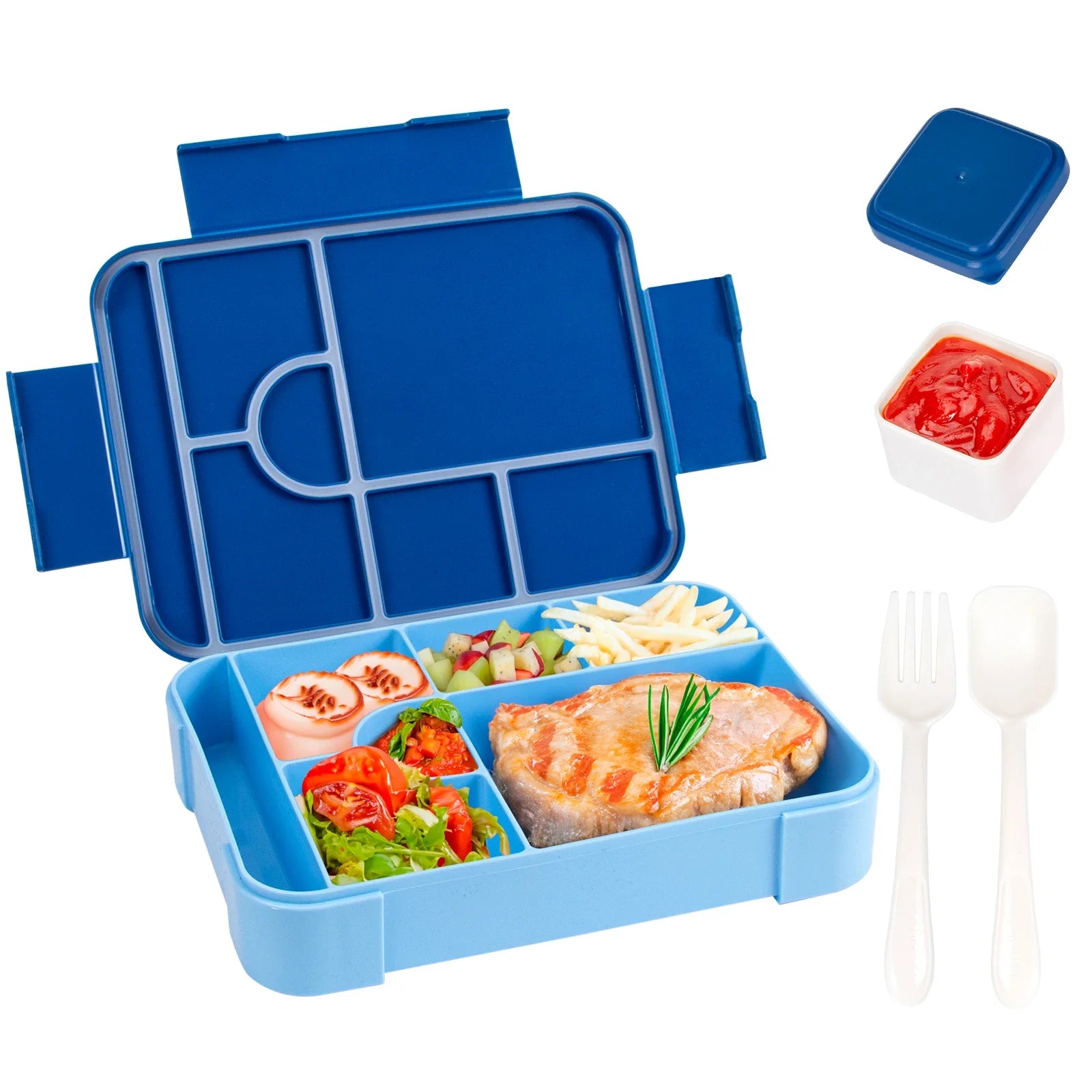 1330 ml 7-Section Bento Lunch Box