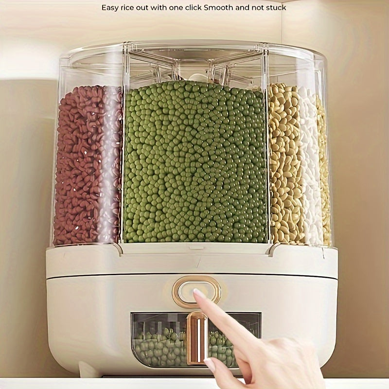 360° Rotating Airtight Food Storage Container