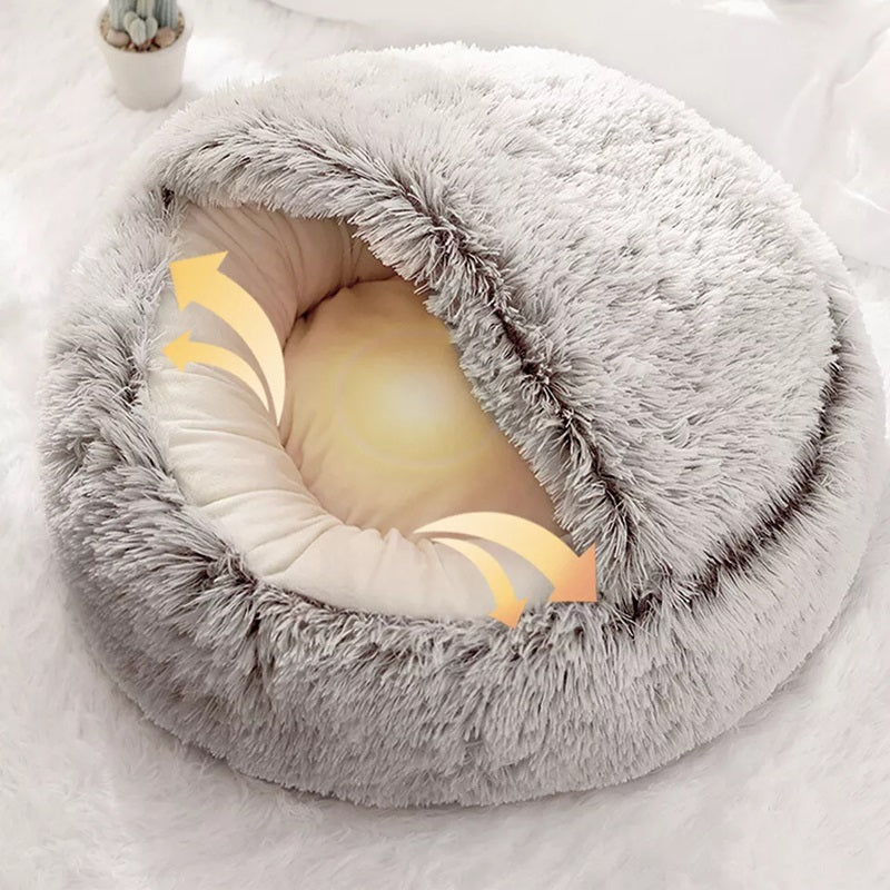 Calming Cave Dog Bed