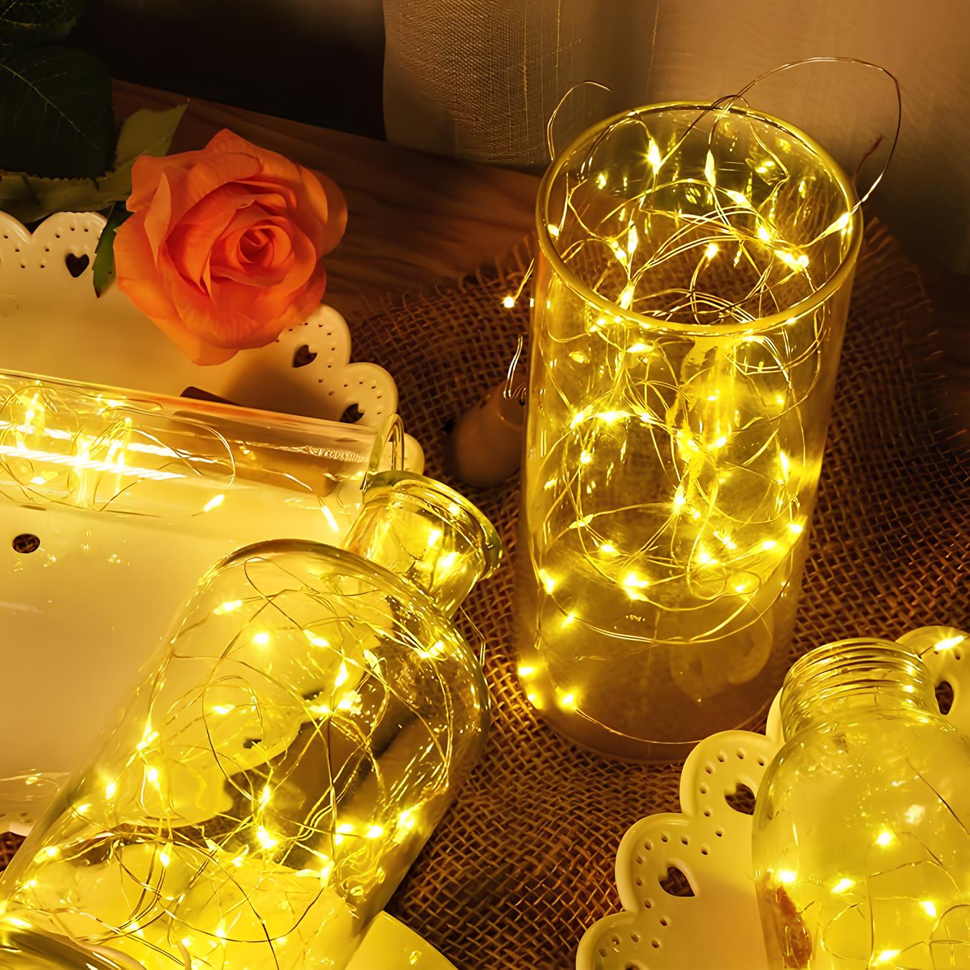 Solar LED Outdoor String Lights