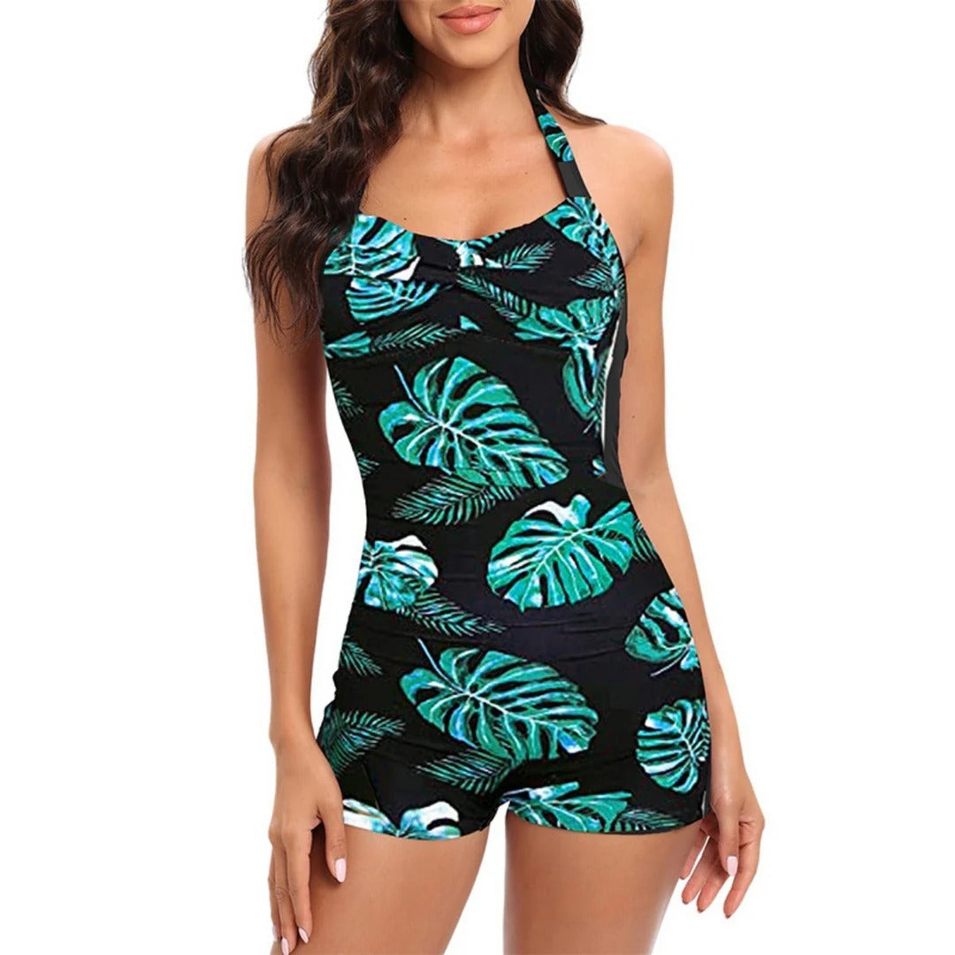 Women's Tummy Control One-Piece Swimsuit