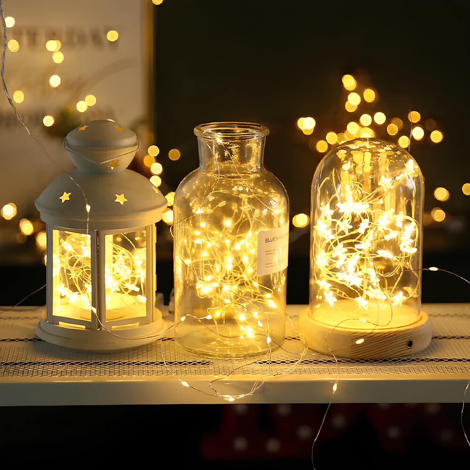 Solar LED Outdoor String Lights