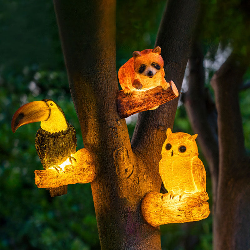Solar Bird Garden Light