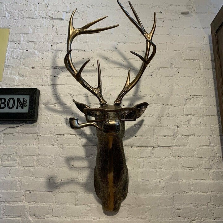 Vintage Deer Head Wall Decoration