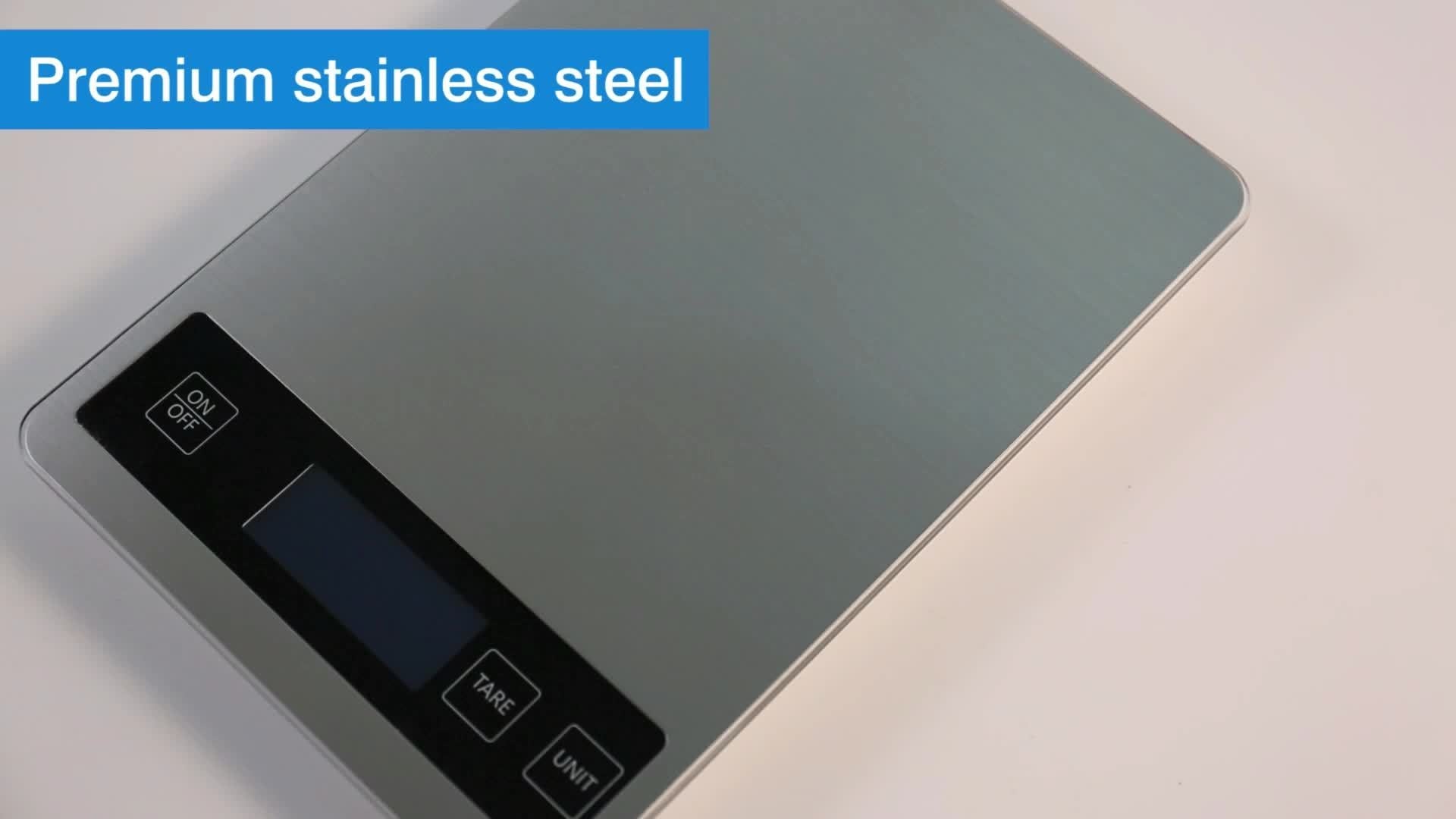 15 kg USB Rechargeable Digital Kitchen Scale