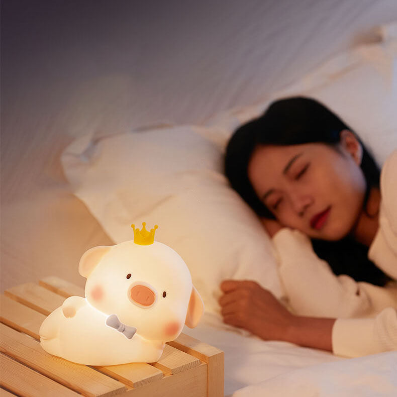 Piggy Silicone LED Night Light