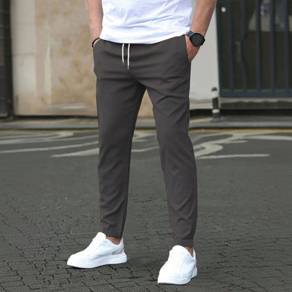 PANTALONS À JAMBES DROITES POUR HOMMES