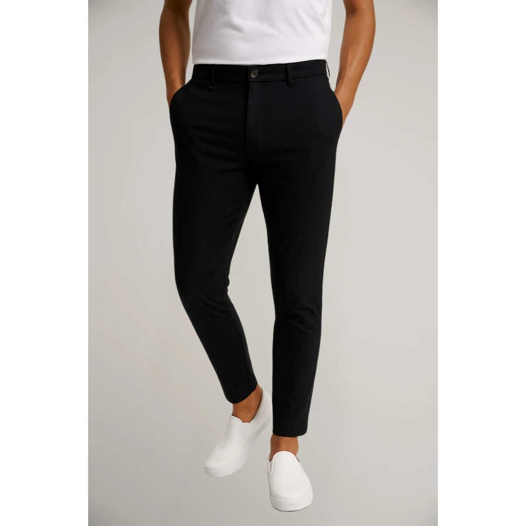 Men’s Smart Casual Tailored Trousers | Slim Fit