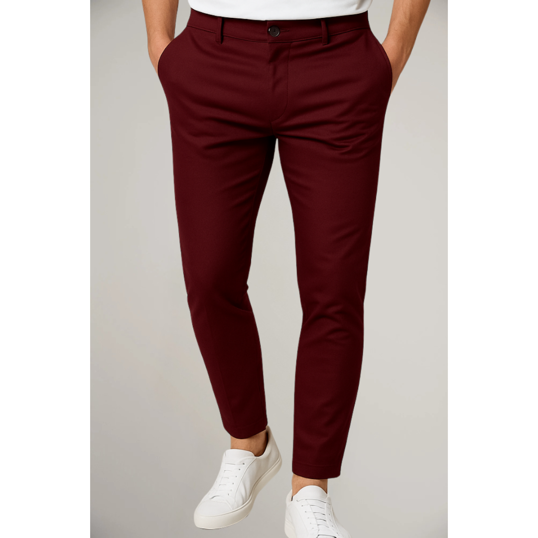 Men’s Smart Casual Tailored Trousers | Slim Fit