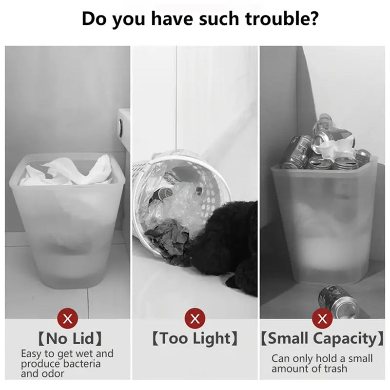 15 L Odour-Sealing Bin with Elevated Legs