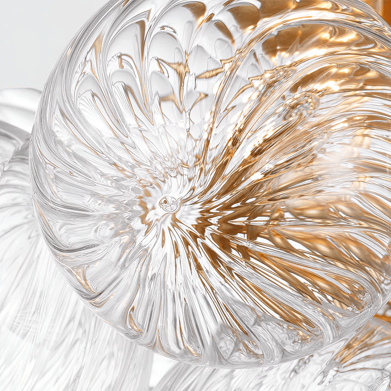 Glass Orb Modern Ceiling Light