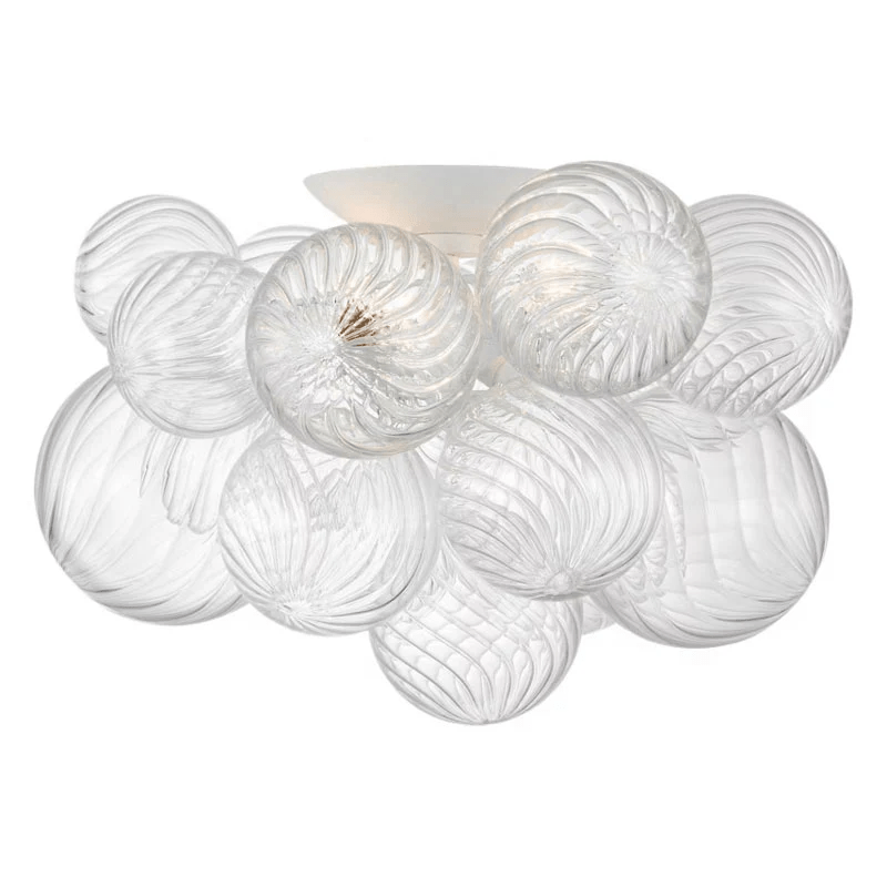 Glass Orb Modern Ceiling Light