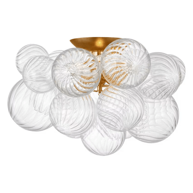 Glass Orb Modern Ceiling Light