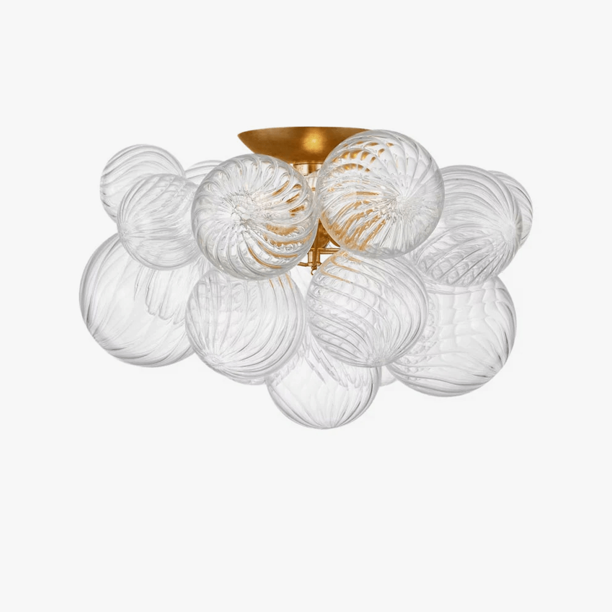 Glass Orb Modern Ceiling Light
