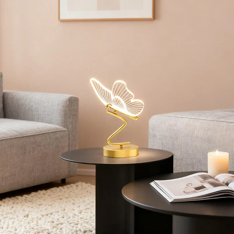 Butterfly Wings Rechargeable Table Lamp