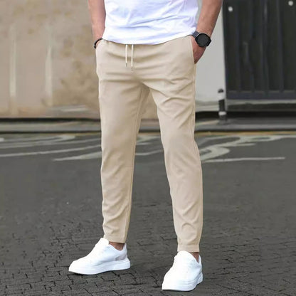 PANTALONS À JAMBES DROITES POUR HOMMES