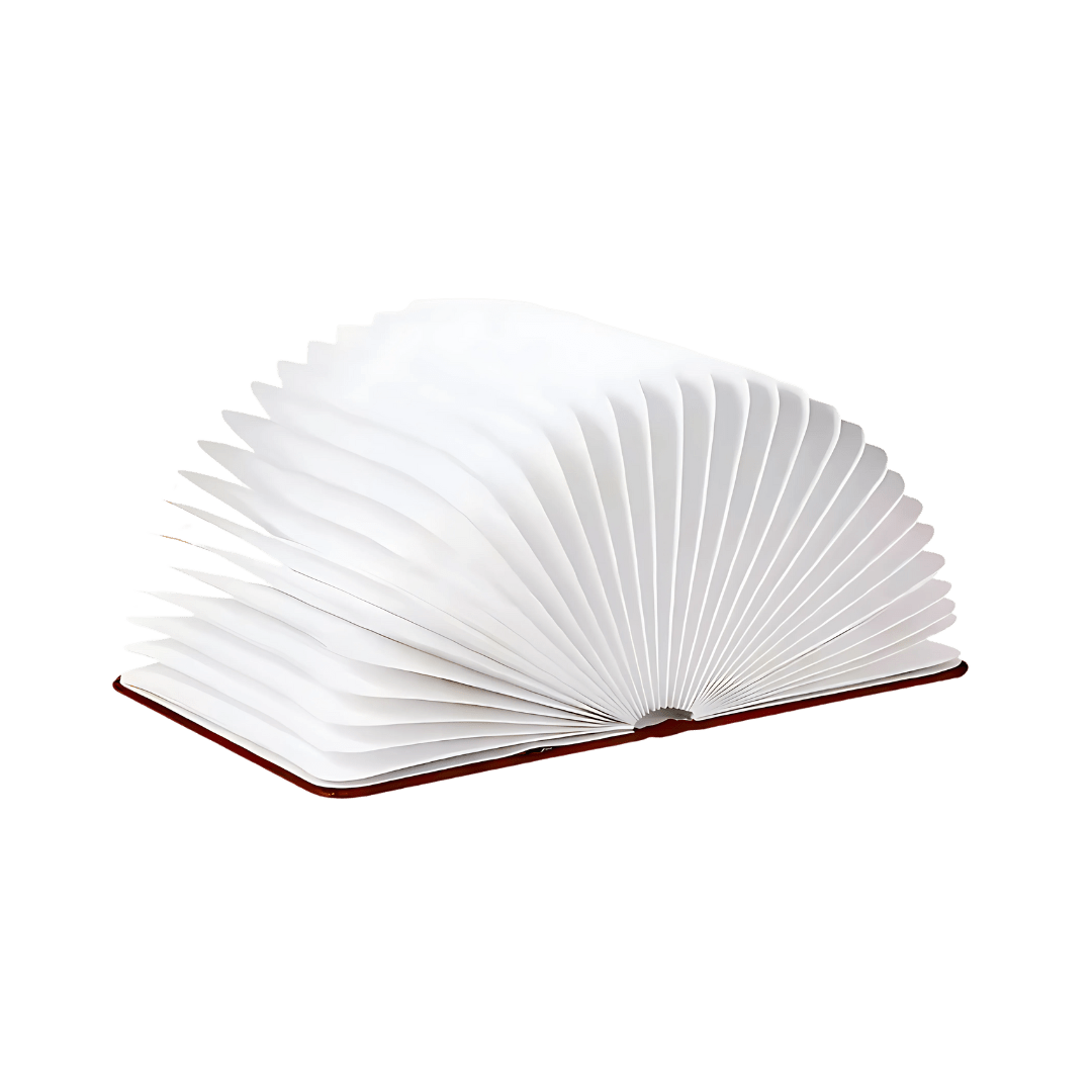 Foldable Book-Shaped Rechargeable Lamp