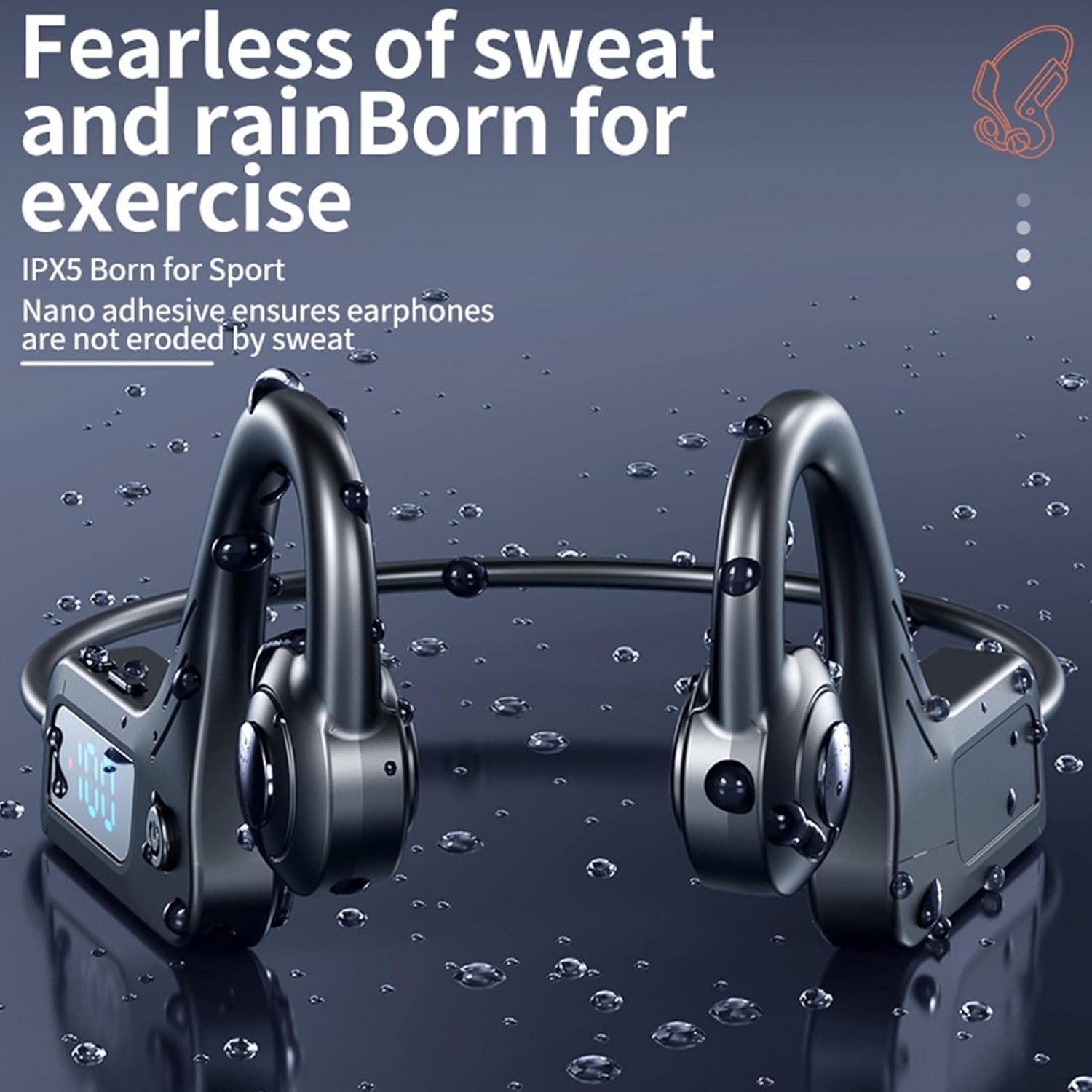 Open-Ear Bone Conduction Wireless Headphones