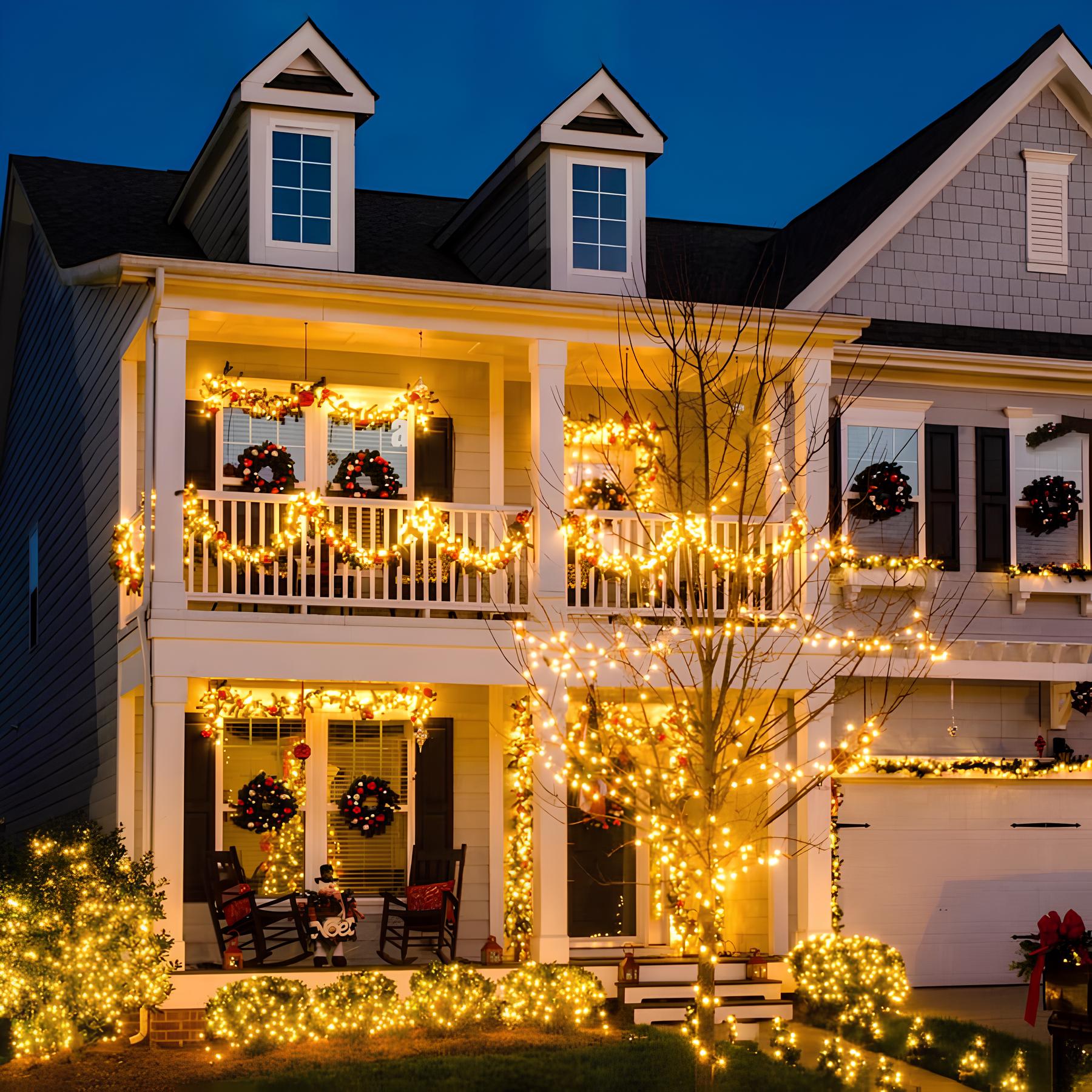 Solar LED Outdoor String Lights