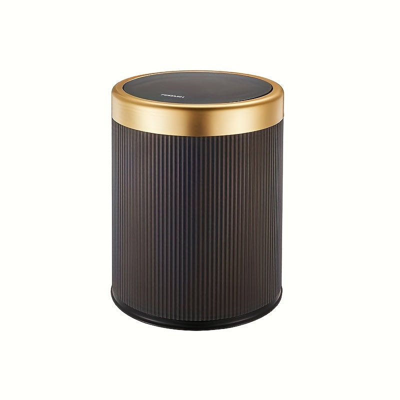Press-Top Waste Bin with Dual Inner Bucket