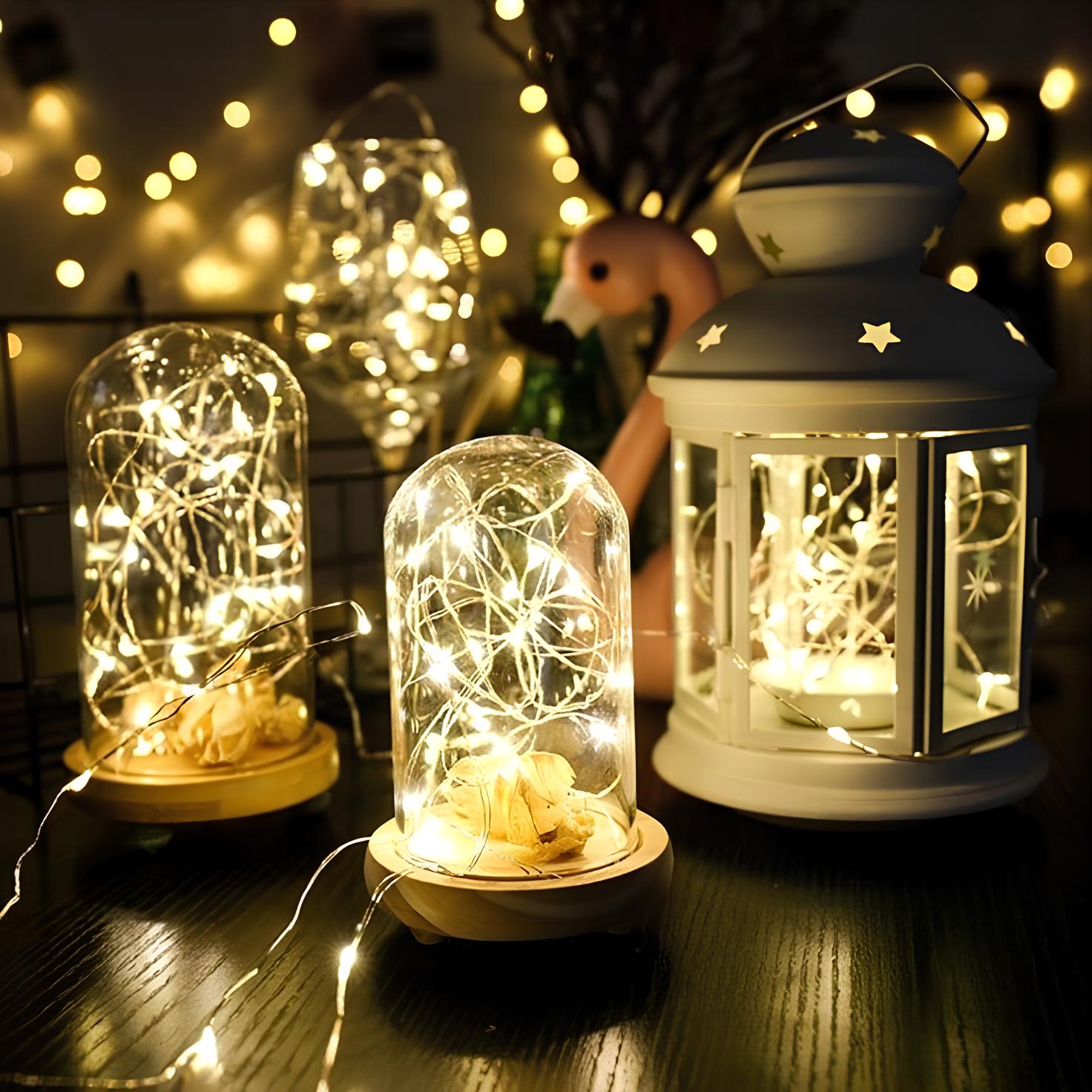 Solar LED Outdoor String Lights