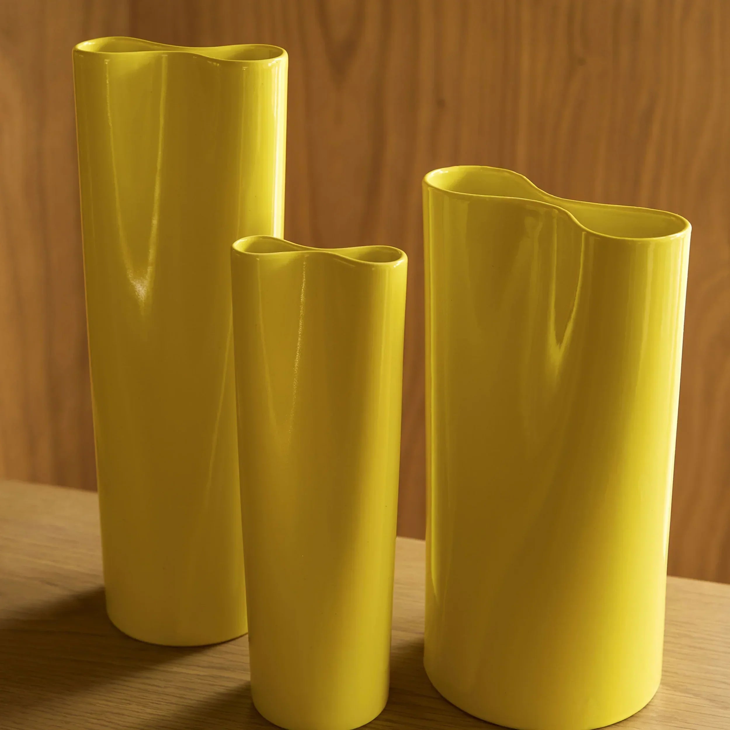 Pinched Ceramic Sculptural Vase