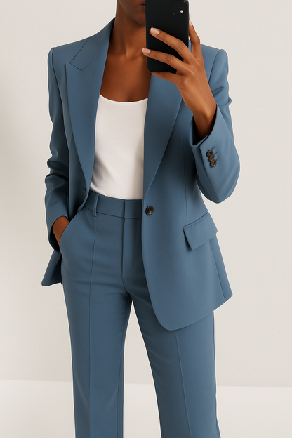 Vera | Damen-Hosenanzug Blazer mit Hose