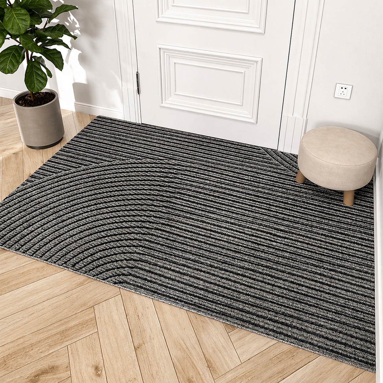 Dirt-Resistant Non-Slip Door Mat