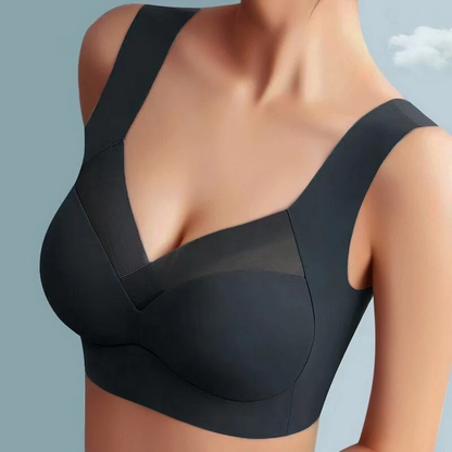 Jolene | ComfyBra Seamless Bra Plunging V-Neckline Push-Up Fit