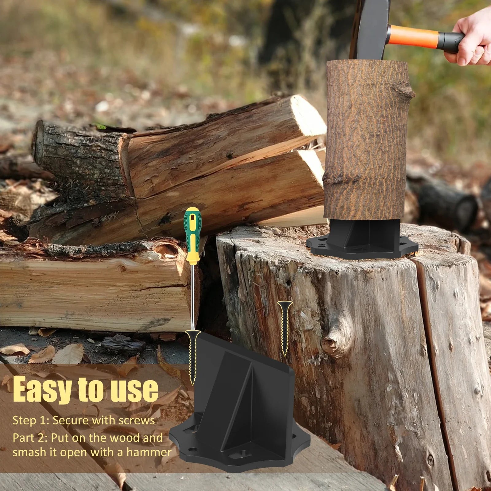 Carbon Steel Kindling Splitter
