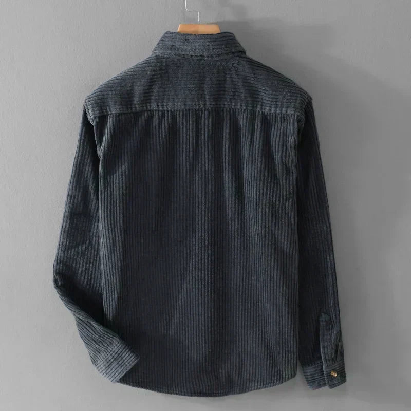CHEMISE EN VELOURS CÔTELÉ